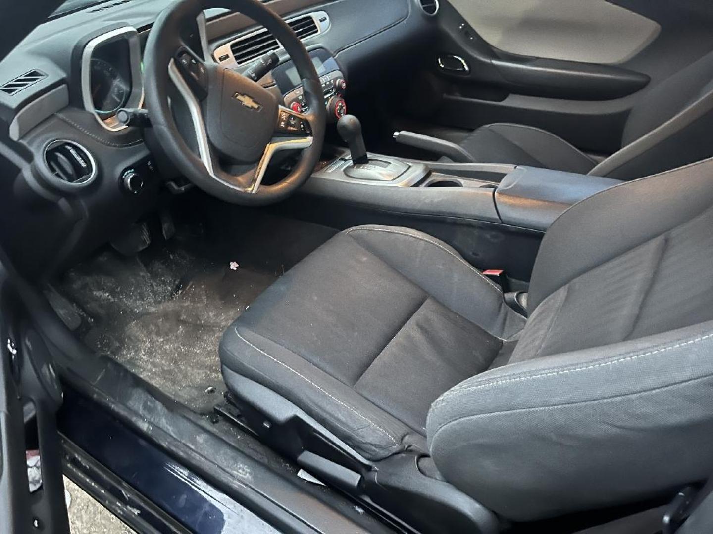 2012 BLUE CHEVROLET CAMARO LS Coupe (2G1FA1E30C9) with an 3.6L V6 DOHC 24V FFV engine, AUTOMATIC transmission, located at 2303 West Mt. Houston, Houston, 77038, (281) 507-3956, 29.771597, -95.339569 - Photo#1