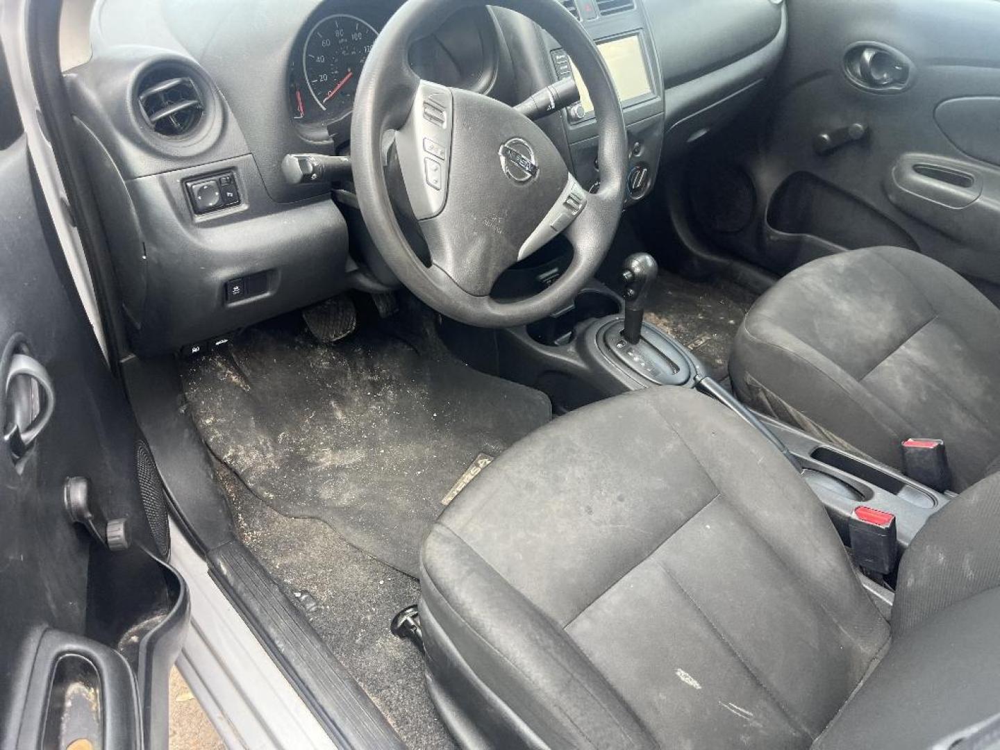 2019 GRAY NISSAN VERSA 1.6 S 5M (3N1CN7AP4KL) with an 1.6L L4 DOHC 16V engine, AUTOMATIC transmission, located at 2303 West Mt. Houston, Houston, 77038, (281) 507-3956, 29.771597, -95.339569 - Photo#2