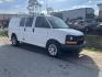 2013 WHITE CHEVROLET EXPRESS 1500 Cargo (1GCSGAFX8D1) with an 4.3L V6 OHV 12V engine, AUTOMATIC transmission, located at 2303 West Mt. Houston, Houston, 77038, (281) 507-3956, 29.771597, -95.339569 - Photo#1