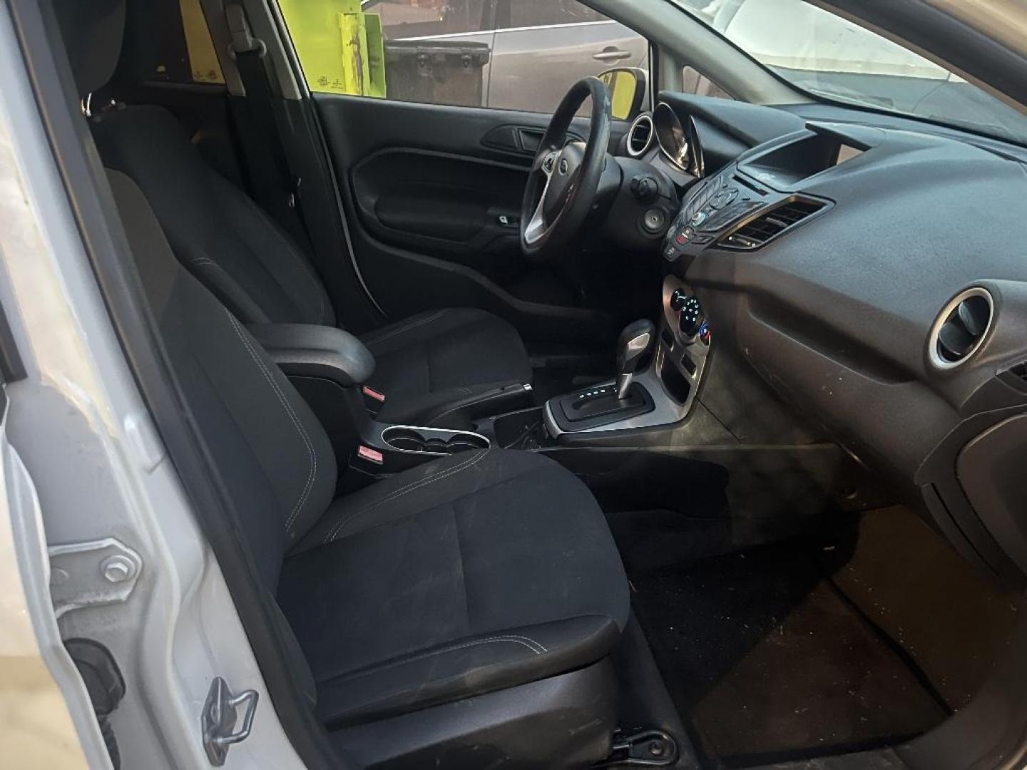 2019 WHITE FORD FIESTA SE Sedan (3FADP4BJ2KM) with an 1.6L L4 DOHC 16V engine, AUTOMATIC transmission, located at 2303 West Mt. Houston, Houston, 77038, (281) 507-3956, 29.771597, -95.339569 - Photo#2