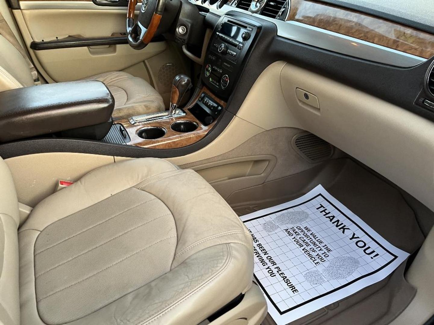 2012 BROWN BUICK ENCLAVE Premium FWD (5GAKRDED4CJ) with an 3.6L V6 DOHC 24V engine, AUTOMATIC transmission, located at 2303 West Mt. Houston, Houston, 77038, (281) 507-3956, 29.771597, -95.339569 - Photo#3