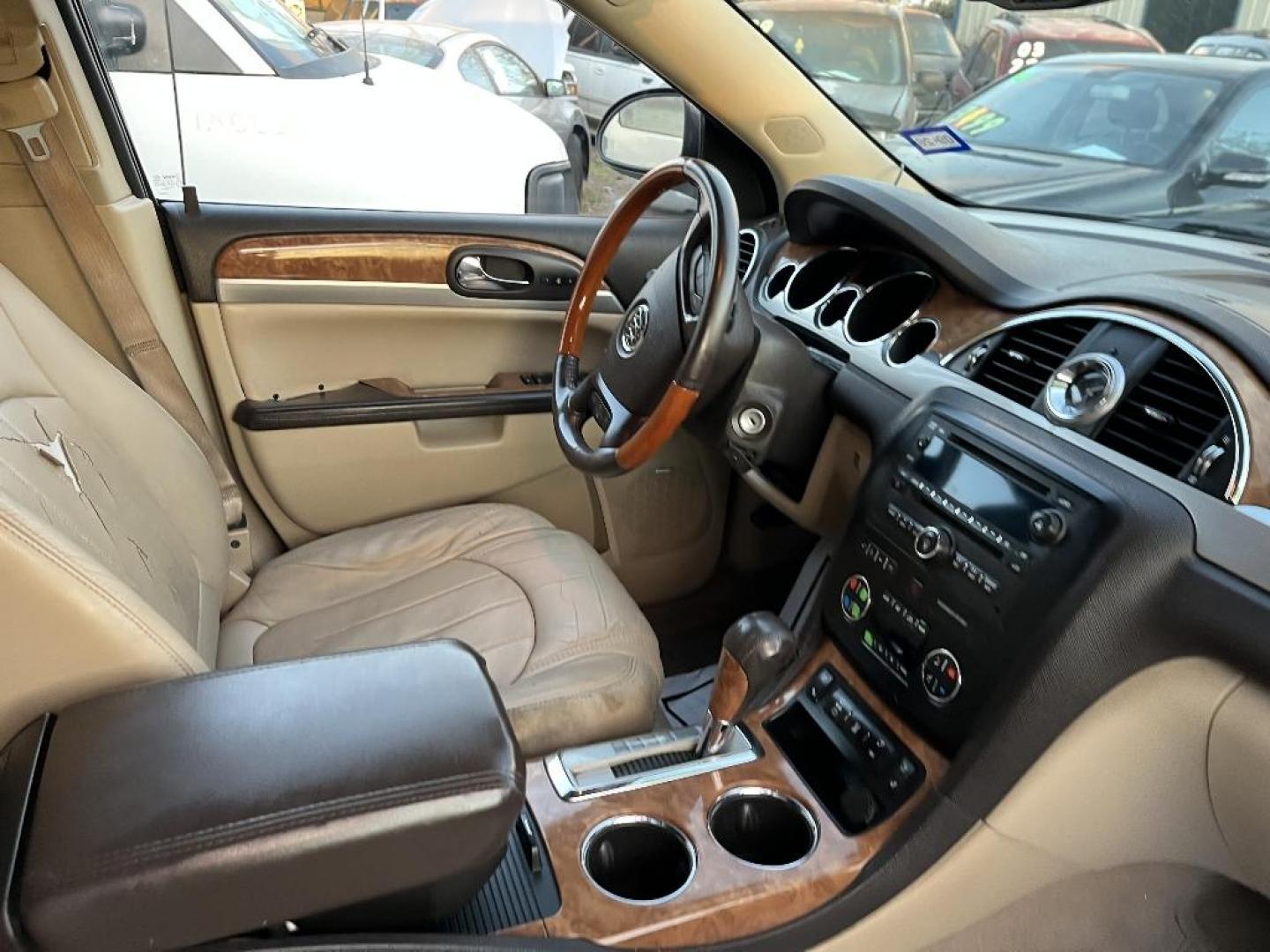 2012 BROWN BUICK ENCLAVE Premium FWD (5GAKRDED4CJ) with an 3.6L V6 DOHC 24V engine, AUTOMATIC transmission, located at 2303 West Mt. Houston, Houston, 77038, (281) 507-3956, 29.771597, -95.339569 - Photo#4