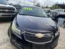 2014 BLUE CHEVROLET CRUZE 1LT Auto (1G1PC5SB2E7) with an 1.4L L4 DOHC 16V TURBO engine, AUTOMATIC transmission, located at 2303 West Mt. Houston, Houston, 77038, (281) 507-3956, 29.771597, -95.339569 - Photo#3