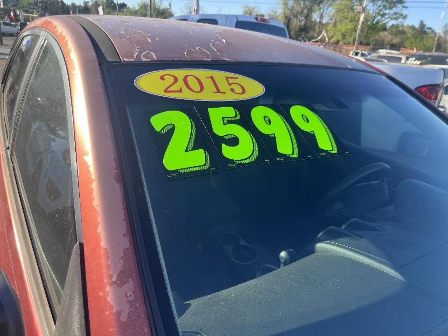 2015 RED NISSAN ROGUE SELECT S 2WD (JN8AS5MTXFW) with an 2.5L L4 DOHC 16V engine, AUTOMATIC transmission, located at 2303 West Mt. Houston, Houston, 77038, (281) 507-3956, 29.771597, -95.339569 - Photo#1