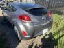 2017 GRAY HYUNDAI VELOSTER Base 6MT (KMHTC6AD1HU) with an 1.6L L4 DOHC 16V engine, AUTOMATIC transmission, located at 2303 West Mt. Houston, Houston, 77038, (281) 507-3956, 29.771597, -95.339569 - Photo#1