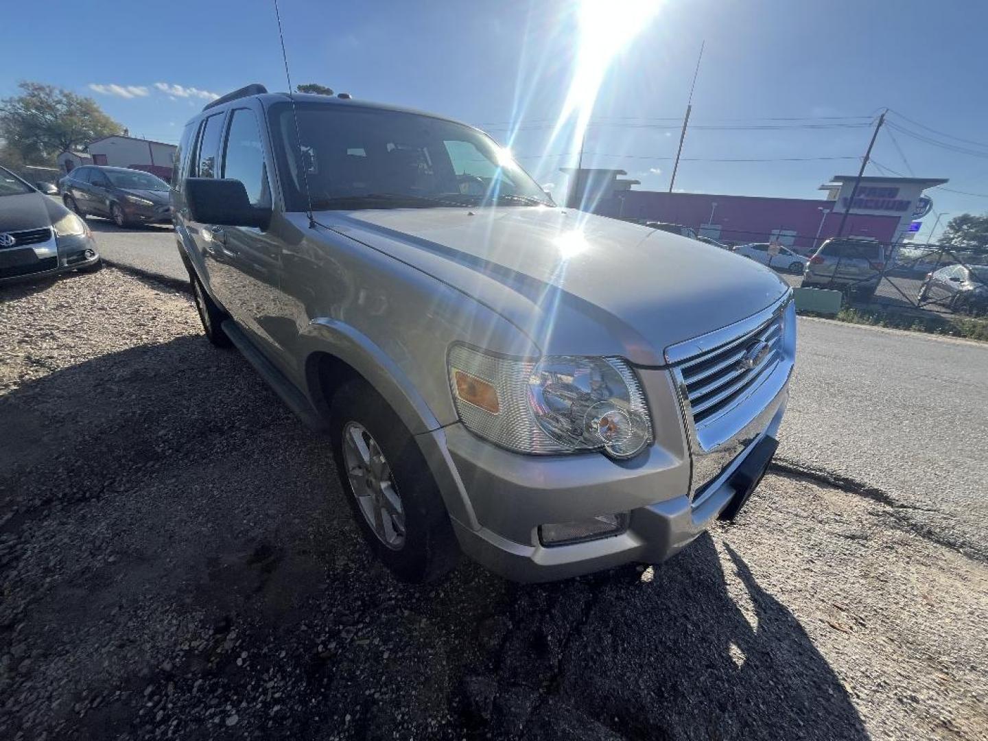 2010 BROWN FORD EXPLORER XLT 4.0L 4WD (1FMEU7DE1AU) with an 4.0L V6 SOHC 16V engine, AUTOMATIC transmission, located at 2303 West Mt. Houston, Houston, 77038, (281) 507-3956, 29.771597, -95.339569 - Photo#2