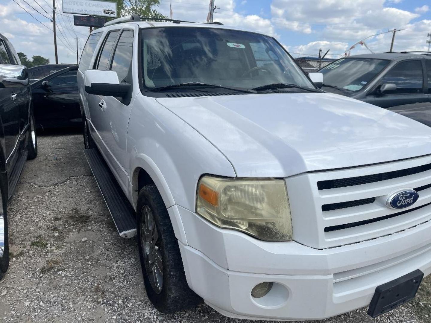 2010 GRAY FORD EXPEDITION EL Limited 2WD (1FMJK1K55AE) with an 5.4L V8 SOHC 16V FFV engine, AUTOMATIC transmission, located at 2303 West Mt. Houston, Houston, 77038, (281) 507-3956, 29.771597, -95.339569 - Photo#1