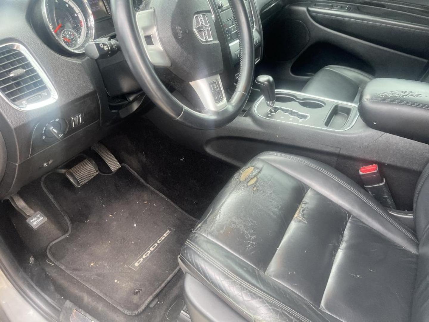 2013 GRAY DODGE DURANGO Crew 2WD (1C4RDHDG5DC) with an 3.6L V6 DOHC 24V engine, AUTOMATIC transmission, located at 2303 West Mt. Houston, Houston, 77038, (281) 507-3956, 29.771597, -95.339569 - Photo#2