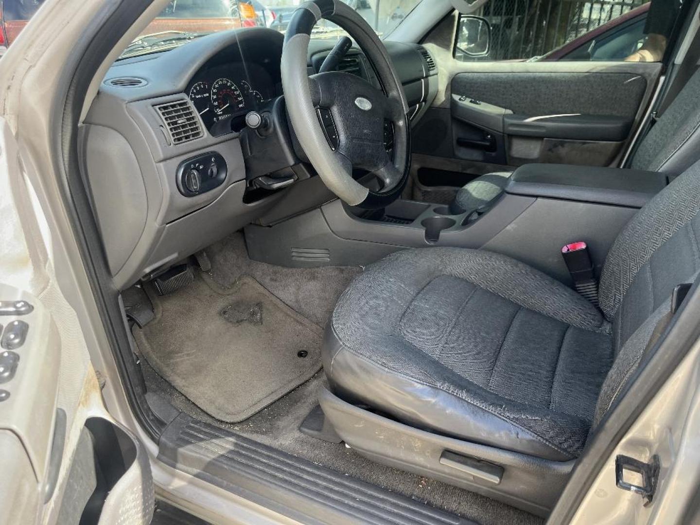 2002 GRAY FORD EXPLORER XLS 2WD (1FMZU62E02Z) with an 4.0L V6 SOHC 16V engine, 5-SPEED MANUAL transmission, located at 2303 West Mt. Houston, Houston, 77038, (281) 507-3956, 29.771597, -95.339569 - Photo#1
