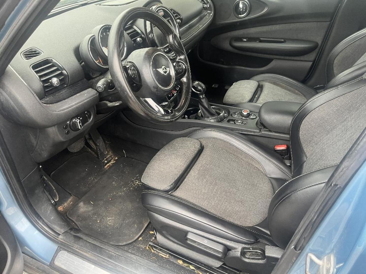 2017 BLUE MINI CLUBMAN Base (WMWLN5C55H2) with an 1.5L L4 DOHC 16V TURBO engine, AUTOMATIC transmission, located at 2303 West Mt. Houston, Houston, 77038, (281) 507-3956, 29.771597, -95.339569 - Photo#1