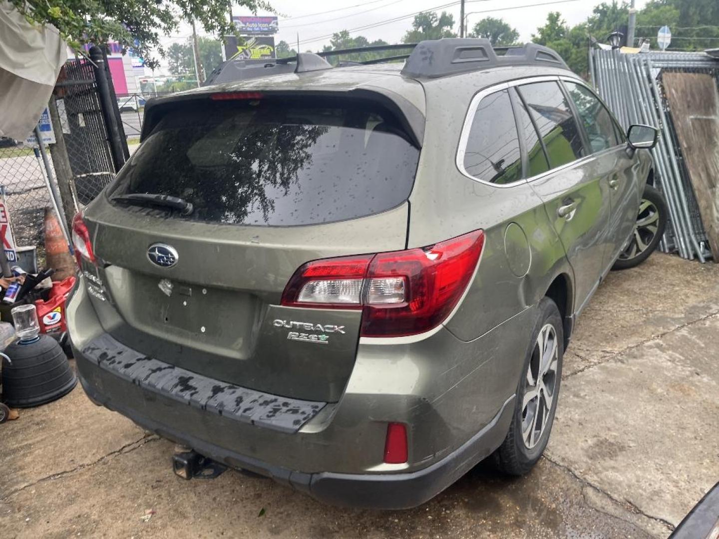 2017 BLUE SUBARU OUTBACK 2.5i Premium (4S4BSAHC9H3) with an 2.5L H4 DOHC 16V engine, AUTOMATIC transmission, located at 2303 West Mt. Houston, Houston, 77038, (281) 507-3956, 29.771597, -95.339569 - Photo#1