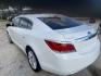 2013 WHITE BUICK LACROSSE Leather Package (1G4GC5E37DF) with an 3.6L V6 DOHC 24V FFV engine, AUTOMATIC transmission, located at 2303 West Mt. Houston, Houston, 77038, (281) 507-3956, 29.771597, -95.339569 - Photo#3
