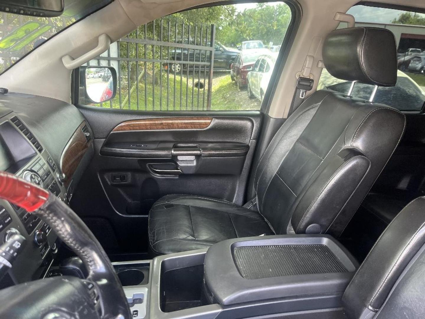 2013 GRAY NISSAN ARMADA SL 2WD (5N1BA0ND7DN) with an 5.6L V8 DOHC 32V FFV engine, AUTOMATIC transmission, located at 2303 West Mt. Houston, Houston, 77038, (281) 507-3956, 29.771597, -95.339569 - Photo#2