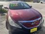 2011 RED HYUNDAI SONATA GLS Auto (5NPEB4AC7BH) with an 2.4L L4 DOHC 16V engine, AUTOMATIC transmission, located at 2303 West Mt. Houston, Houston, 77038, (281) 507-3956, 29.771597, -95.339569 - Photo#0