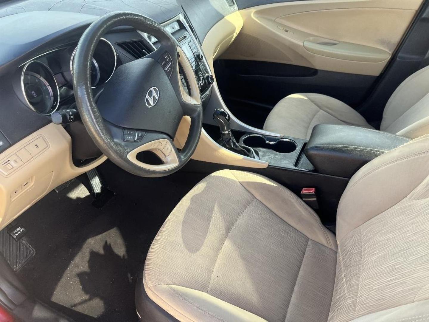 2011 RED HYUNDAI SONATA GLS Auto (5NPEB4AC7BH) with an 2.4L L4 DOHC 16V engine, AUTOMATIC transmission, located at 2303 West Mt. Houston, Houston, 77038, (281) 507-3956, 29.771597, -95.339569 - Photo#1