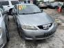 2007 GRAY MAZDA MAZDA6 i Sports Sedan Grand Touring (1YVHP80CX75) with an 2.3L L4 DOHC 16V engine, AUTOMATIC transmission, located at 2303 West Mt. Houston, Houston, 77038, (281) 507-3956, 29.771597, -95.339569 - Photo#0