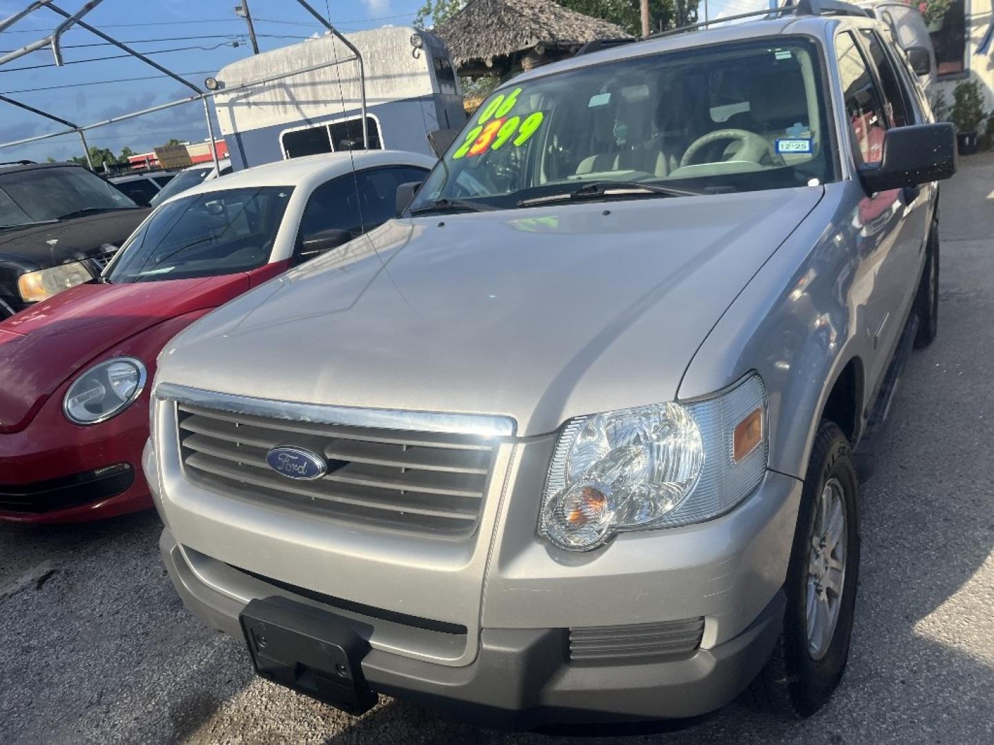 2006 BROWN FORD EXPLORER XLS 4.0L 2WD (1FMEU62E26Z) with an 4.0L V6 SOHC 16V engine, AUTOMATIC transmission, located at 2303 West Mt. Houston, Houston, 77038, (281) 507-3956, 29.771597, -95.339569- Photo#0