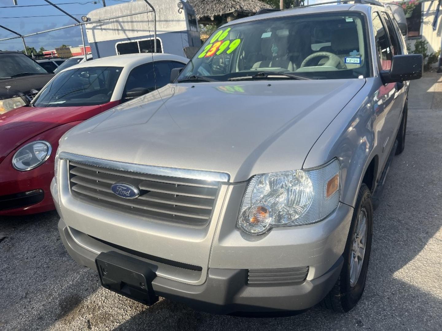 2006 BROWN FORD EXPLORER XLS 4.0L 2WD (1FMEU62E26Z) with an 4.0L V6 SOHC 16V engine, AUTOMATIC transmission, located at 2303 West Mt. Houston, Houston, 77038, (281) 507-3956, 29.771597, -95.339569- Photo#2