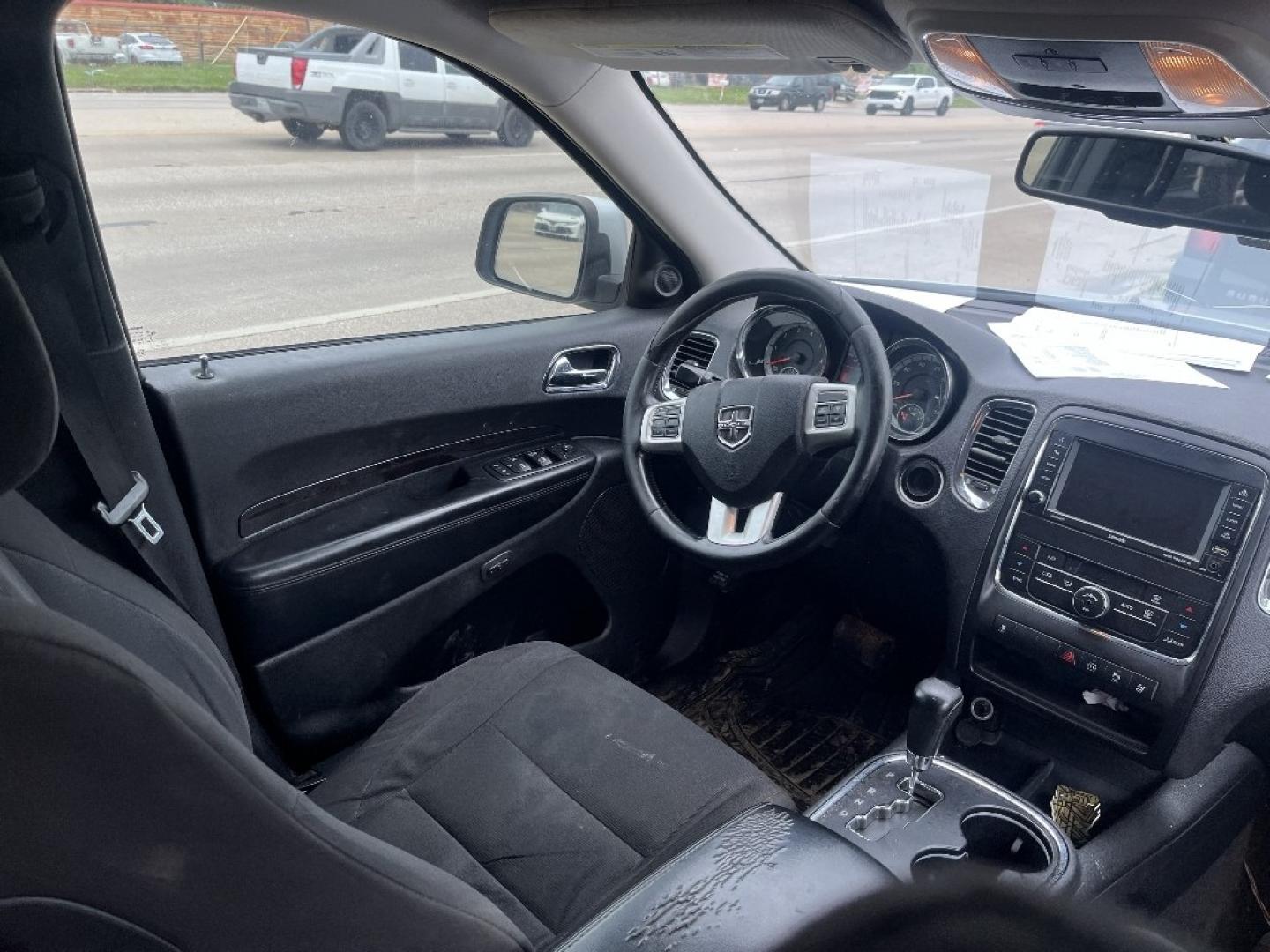 2012 GRAY DODGE DURANGO Crew 2WD (1C4RDHDG9CC) with an 3.6L V6 DOHC 24V engine, AUTOMATIC transmission, located at 2303 West Mt. Houston, Houston, 77038, (281) 507-3956, 29.771597, -95.339569- Photo#2