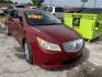 2010 RED BUICK LACROSSE CXL FWD (1G4GC5EG4AF) with an 3.0L V6 DOHC 24V engine, AUTOMATIC transmission, located at 2303 West Mt. Houston, Houston, 77038, (281) 507-3956, 29.771597, -95.339569- Photo#1