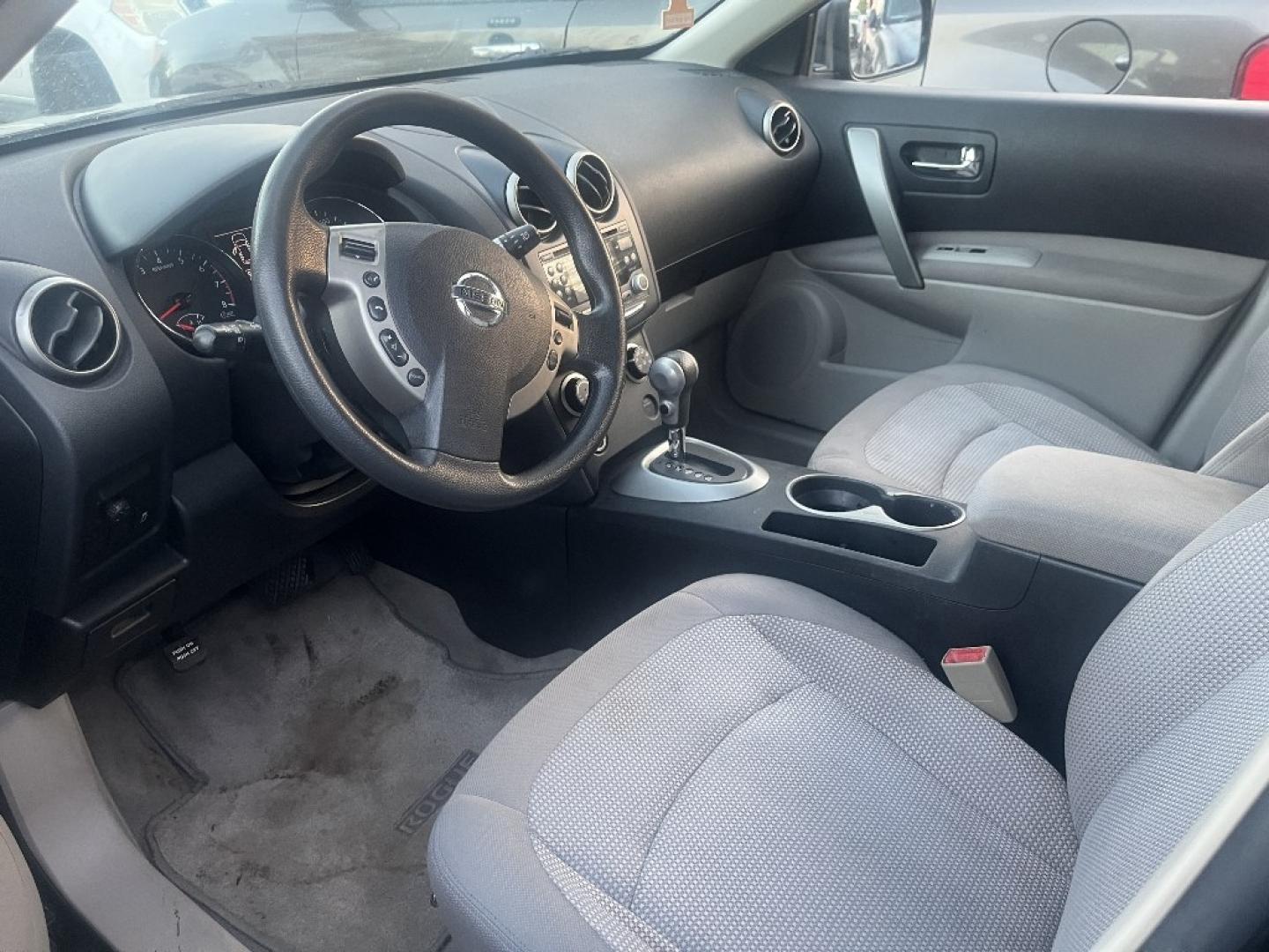2011 BLACK NISSAN ROGUE S 2WD (JN8AS5MT6BW) with an 2.5L L4 DOHC 16V engine, AUTOMATIC transmission, located at 2303 West Mt. Houston, Houston, 77038, (281) 507-3956, 29.771597, -95.339569- Photo#2