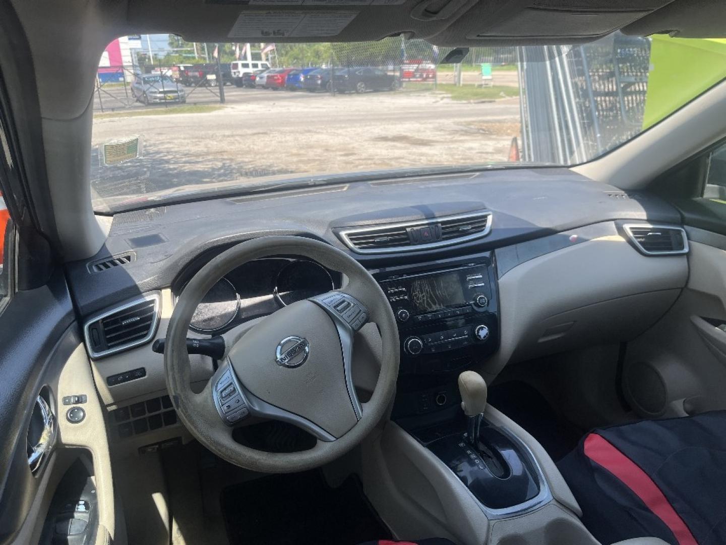 2015 BLACK NISSAN ROGUE S 2WD (KNMAT2MT8FP) with an 2.5L L4 DOHC 16V engine, AUTOMATIC transmission, located at 2303 West Mt. Houston, Houston, 77038, (281) 507-3956, 29.771597, -95.339569- Photo#4