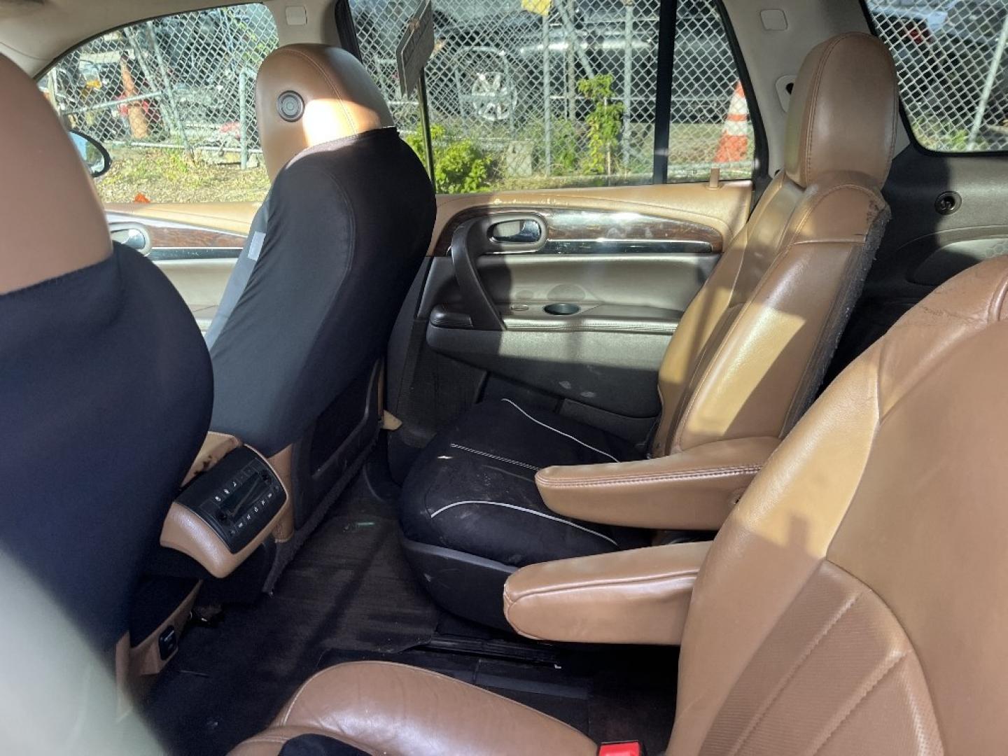 2014 BROWN /BROWN BUICK ENCLAVE Premium FWD (5GAKRCKD3EJ) with an 3.6L V6 DOHC 24V engine, AUTOMATIC transmission, located at 2303 West Mt. Houston, Houston, 77038, (281) 507-3956, 29.771597, -95.339569- Photo#1