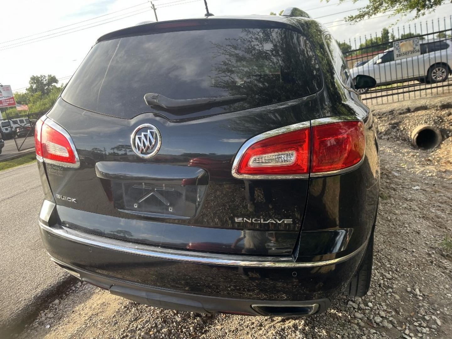 2014 BROWN /BROWN BUICK ENCLAVE Premium FWD (5GAKRCKD3EJ) with an 3.6L V6 DOHC 24V engine, AUTOMATIC transmission, located at 2303 West Mt. Houston, Houston, 77038, (281) 507-3956, 29.771597, -95.339569- Photo#3