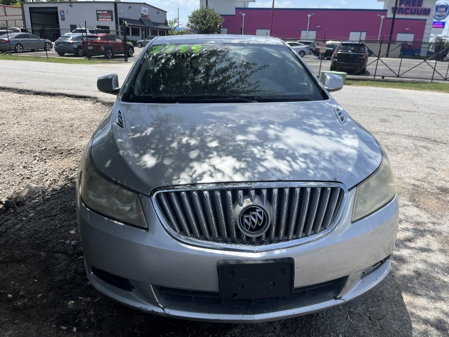 2012 SILVER BUICK LACROSSE Convenience Package (1G4GB5ER5CF) with an 2.4L L4 DOHC 16V engine, AUTOMATIC transmission, located at 2303 West Mt. Houston, Houston, 77038, (281) 507-3956, 29.771597, -95.339569- Photo#3