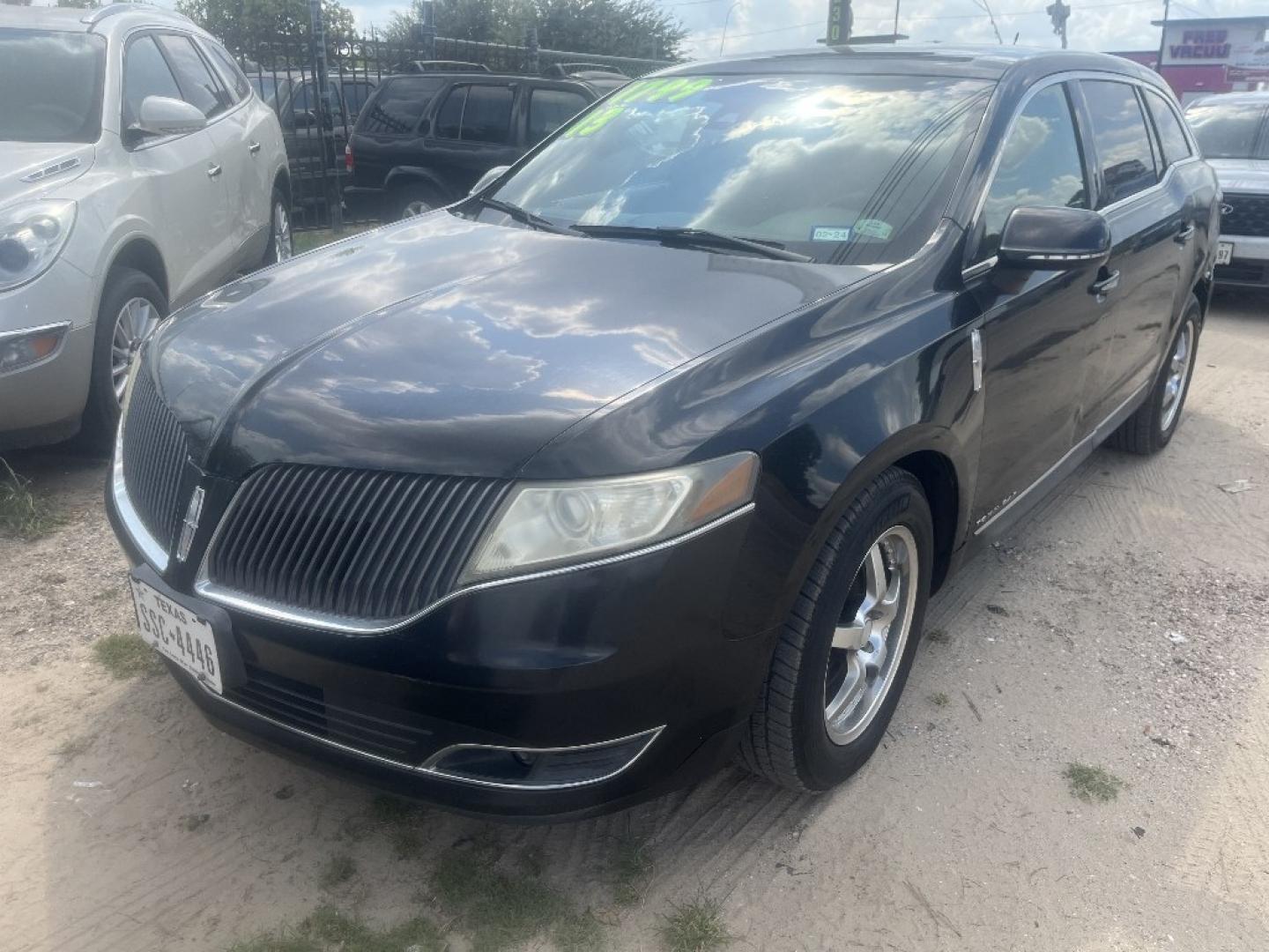 2013 BLACK /BLACK LINCOLN MKT Livery FWD (2LMGJ5M97DB) with an 2.0L L4 DOHC 16V engine, AUTOMATIC transmission, located at 2303 West Mt. Houston, Houston, 77038, (281) 507-3956, 29.771597, -95.339569- Photo#1