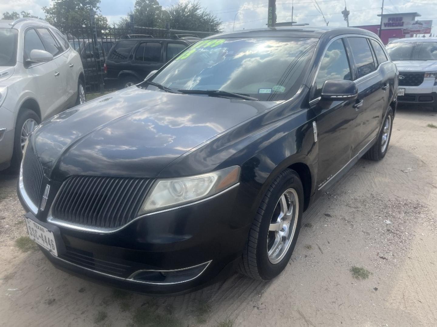 2013 BLACK /BLACK LINCOLN MKT Livery FWD (2LMGJ5M97DB) with an 2.0L L4 DOHC 16V engine, AUTOMATIC transmission, located at 2303 West Mt. Houston, Houston, 77038, (281) 507-3956, 29.771597, -95.339569- Photo#2