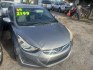 2014 GRAY /GRAY HYUNDAI ELANTRA Limited (KMHDH4AE1EU) with an 1.8L L4 DOHC 16V engine, AUTOMATIC transmission, located at 2303 West Mt. Houston, Houston, 77038, (281) 507-3956, 29.771597, -95.339569- Photo#0