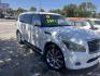 2011 WHITE /TAN INFINITI QX56 2WD (JN8AZ2NF6B9) with an 5.6L V8 DOHC 32V engine, AUTOMATIC transmission, located at 2303 West Mt. Houston, Houston, 77038, (281) 507-3956, 29.771597, -95.339569- Photo#0