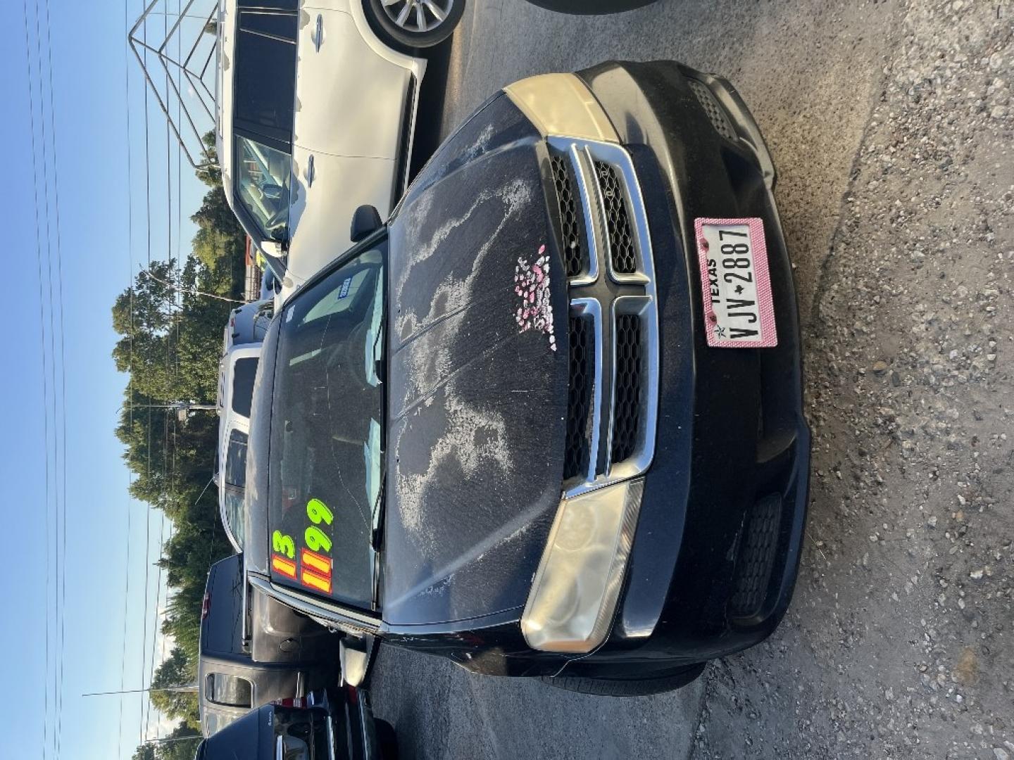 2013 BLACK /BLACK DODGE AVENGER Base (1C3CDZAB1DN) with an 2.4L L4 DOHC 16V engine, AUTOMATIC transmission, located at 2303 West Mt. Houston, Houston, 77038, (281) 507-3956, 29.771597, -95.339569- Photo#1