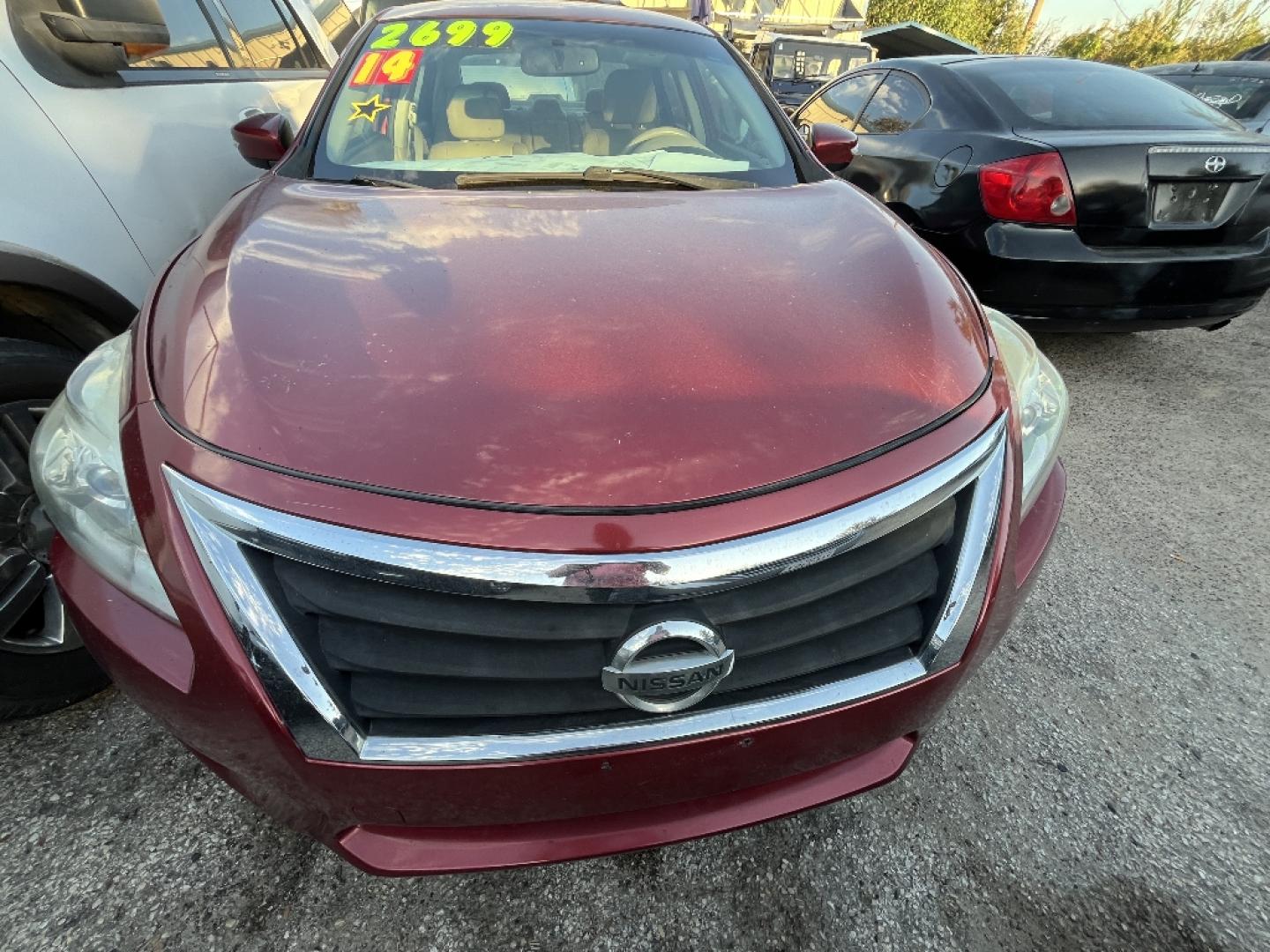 2014 RED /BLACK NISSAN ALTIMA 2.5 S (1N4AL3AP6EC) with an 2.5L L4 DOHC 16V engine, AUTOMATIC transmission, located at 2303 West Mt. Houston, Houston, 77038, (281) 507-3956, 29.771597, -95.339569- Photo#1