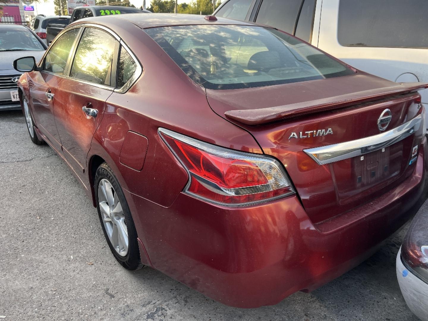 2014 RED /BLACK NISSAN ALTIMA 2.5 S (1N4AL3AP6EC) with an 2.5L L4 DOHC 16V engine, AUTOMATIC transmission, located at 2303 West Mt. Houston, Houston, 77038, (281) 507-3956, 29.771597, -95.339569- Photo#2