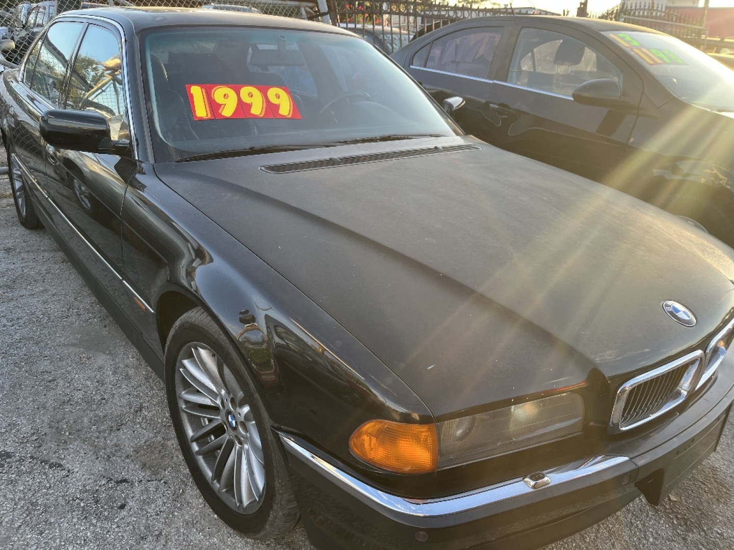 1998 BLACK /BLACK BMW 7-SERIES 750iL (WBAGK2327WD) with an 5.4L V12 SOHC 24V engine, AUTOMATIC transmission, located at 2303 West Mt. Houston, Houston, 77038, (281) 507-3956, 29.771597, -95.339569- Photo#0