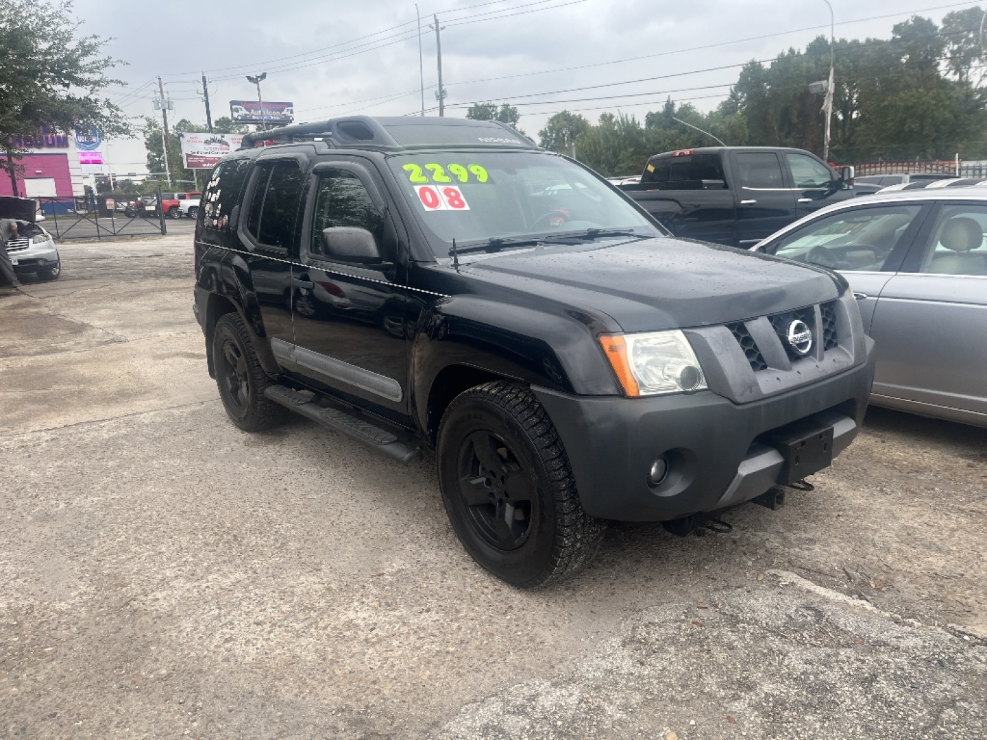 2008 BLACK /BLACK NISSAN XTERRA OR 4WD (5N1AN08W98C) with an 4.0L V6 DOHC 24V engine, AUTOMATIC transmission, located at 2303 West Mt. Houston, Houston, 77038, (281) 507-3956, 29.771597, -95.339569- Photo#0