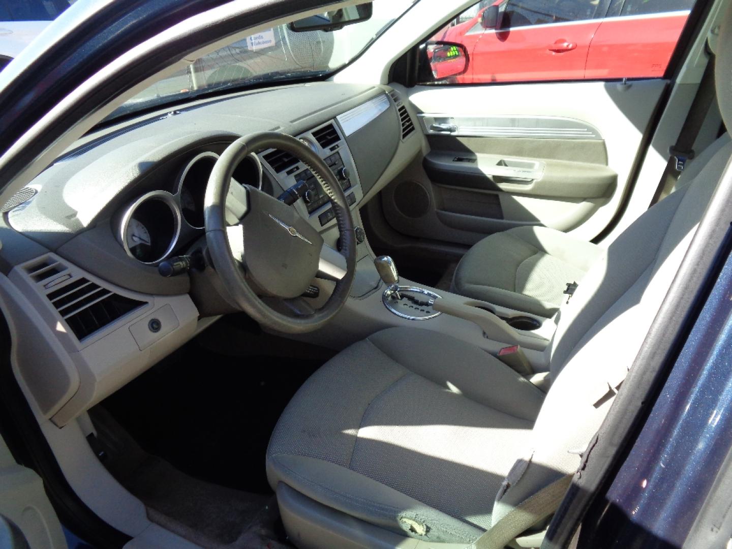2007 BLUE CHRYSLER SEBRING Touring (1C3LC56R57N) with an 2.7L V6 DOHC 24V FFV engine, AUTOMATIC transmission, located at 2303 West Mt. Houston, Houston, 77038, (281) 507-3956, 29.771597, -95.339569- Photo#3