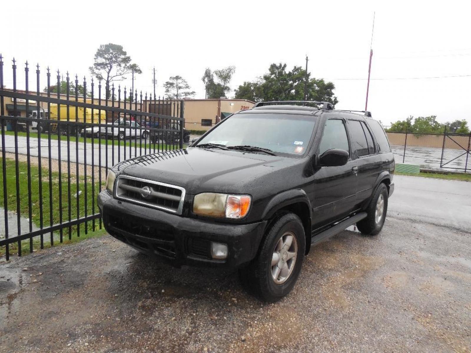 2001 BLACK NISSAN PATHFINDER SE 2WD (JN8DR09X21W) with an 3.5L V6 DOHC 24V engine, AUTOMATIC transmission, located at 2303 West Mt. Houston, Houston, Texas, 77038, (281) 507-3956, 29.771597, -95.339569 - Photo #0