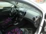 2012 WHITE CHEVROLET SONIC 2LT Sedan (1G1JC5SH9C4) with an 1.8L L4 DOHC 24V engine, AUTOMATIC transmission, located at 2303 West Mt. Houston, Houston, 77038, (281) 507-3956, 29.771597, -95.339569- Photo#4