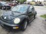 2005 BLACK VOLKSWAGEN NEW BEETLE GLS 2.0L (3VWCK31C25M) with an 2.0L L4 SOHC 8V engine, AUTOMATIC transmission, located at 2303 West Mt. Houston, Houston, 77038, (281) 507-3956, 29.771597, -95.339569- Photo#0