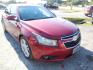 2012 RED CHEVROLET CRUZE LTZ (1G1PH5SC4C7) with an 1.4L L4 DOHC 16V TURBO engine, AUTOMATIC transmission, located at 2303 West Mt. Houston, Houston, 77038, (281) 507-3956, 29.771597, -95.339569- Photo#0